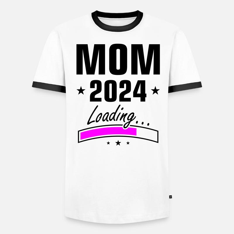 Mama 2024 Loading Mom Men's Ringer Shirt