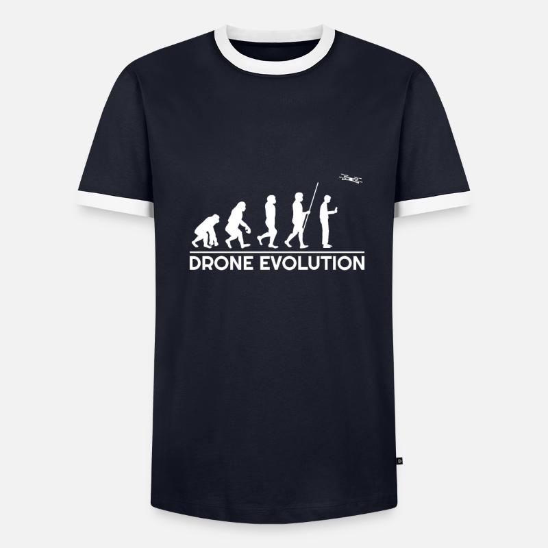 Drone Evolution Drone Pilot - Men's Ringer Shirt - undefined