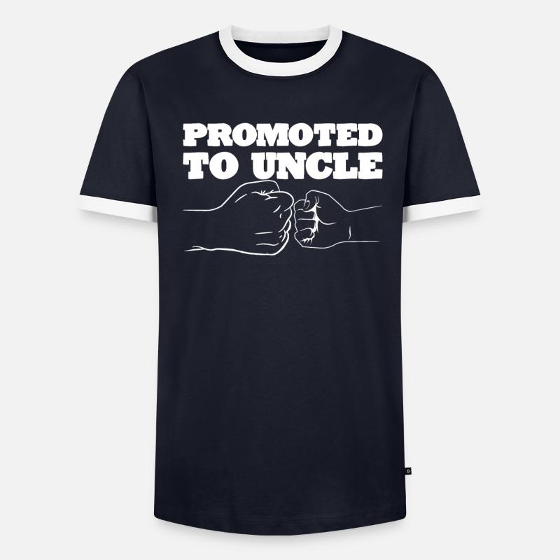 Onkel Neffe Nichte Geschenkidee Spruch Männer Kontrast-T-Shirt