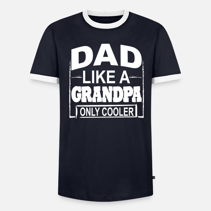 Opa Großeltern Geschenkidee Spruch Männer Kontrast-T-Shirt