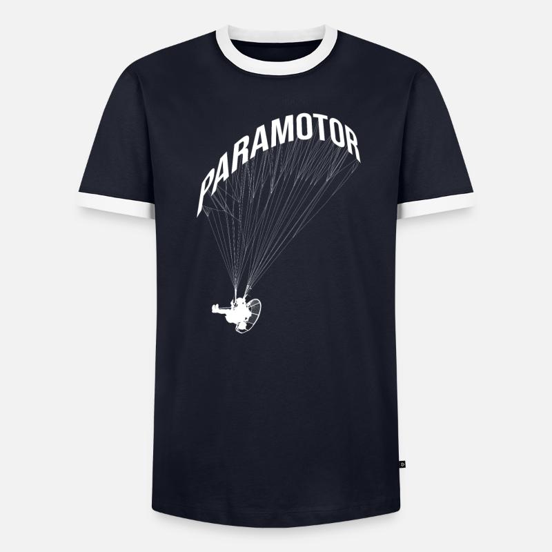 Paramotor Paragliding Paragleiten - Men's Ringer Shirt - undefined
