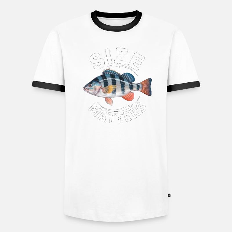 La taille compte T-shirt contrasté Homme