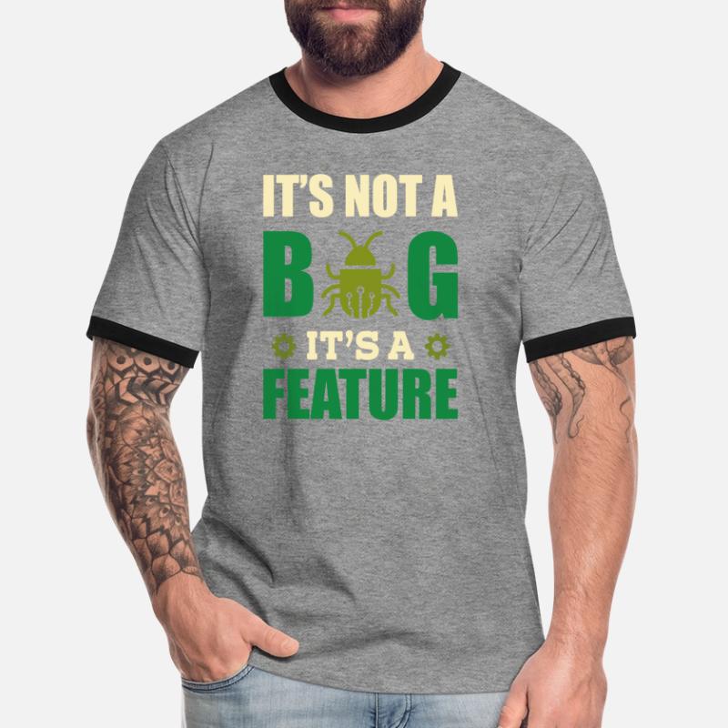 Computer Scientist Programmer Men's Ringer Shirt
