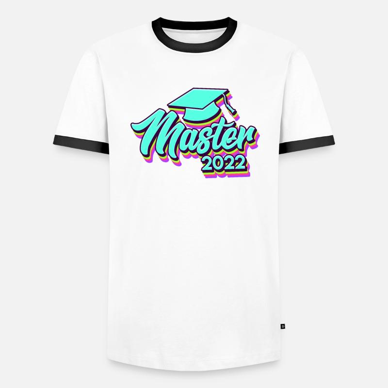 Master Master 2022 T-shirt contrasté Homme