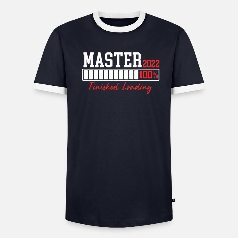 Master finished loading Master 2022 - Männer Kontrast-T-Shirt - undefined
