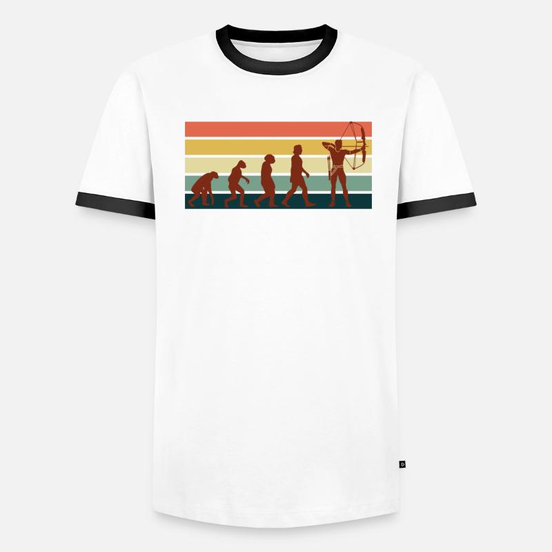 Tir à l’arc Evolution Bogenschießen T-shirt contrasté Homme