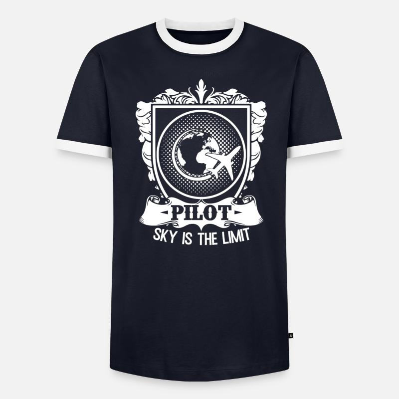 Pilot Sky Is The Limit Men's Ringer Shirt