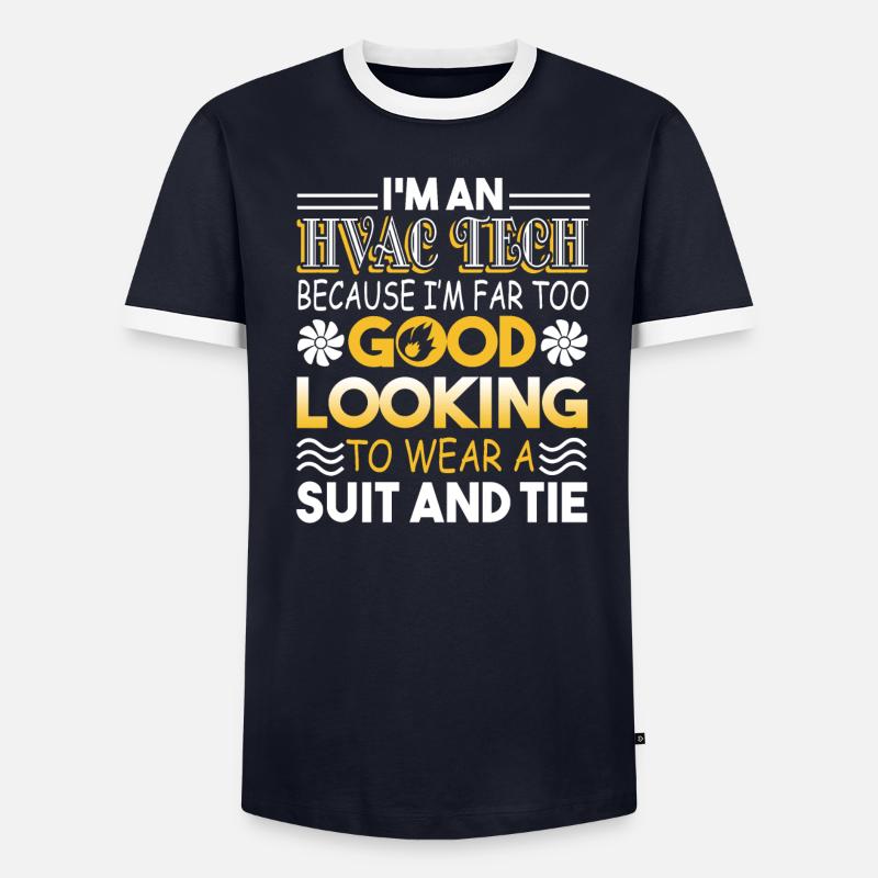 HVAC Technician I'm An HVAC Technician Men's Ringer Shirt