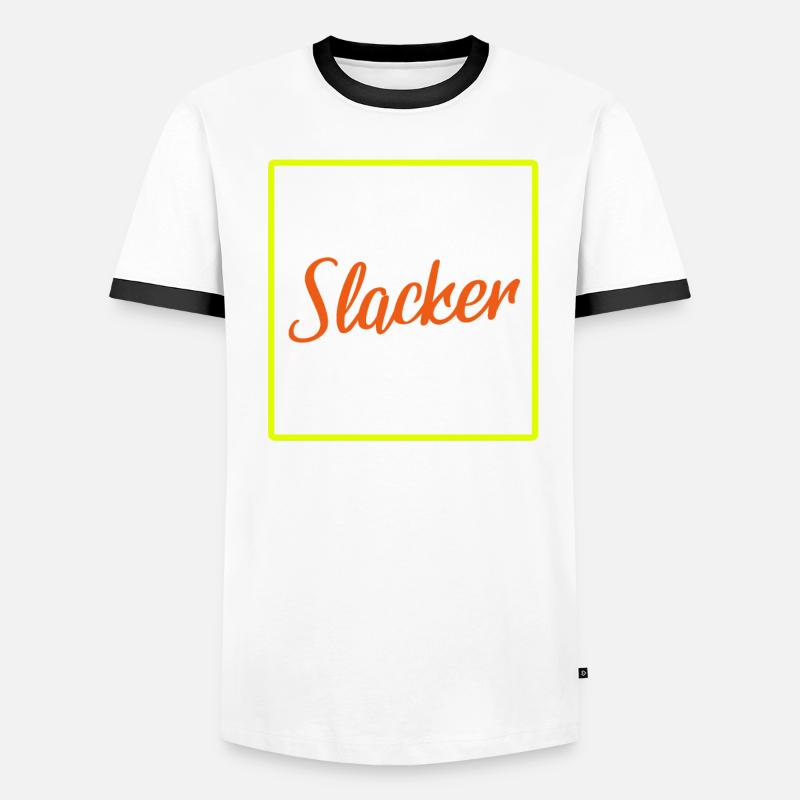 Slacklining Best Slacker Ever Men's Ringer Shirt