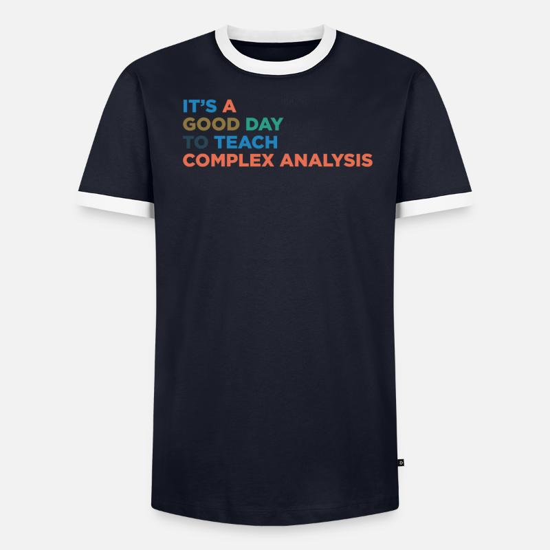 Enseigner l’analyse complexe aux enseignants T-shirt contrasté Homme