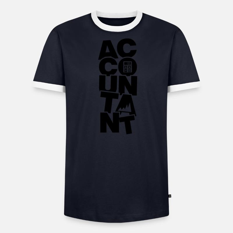 Profession comptable - Comptable T-shirt contrasté Homme