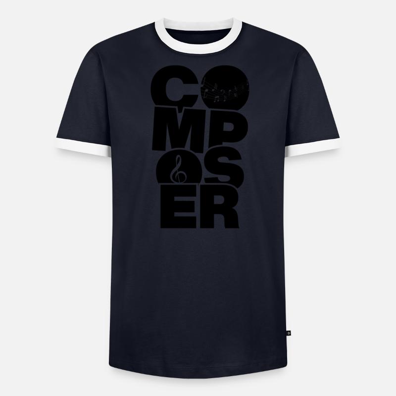 Profession Travail - Compositeur T-shirt contrasté Homme