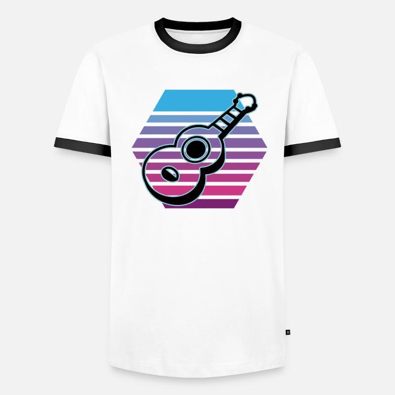 Ukuleles Vitage Men's Ringer Shirt