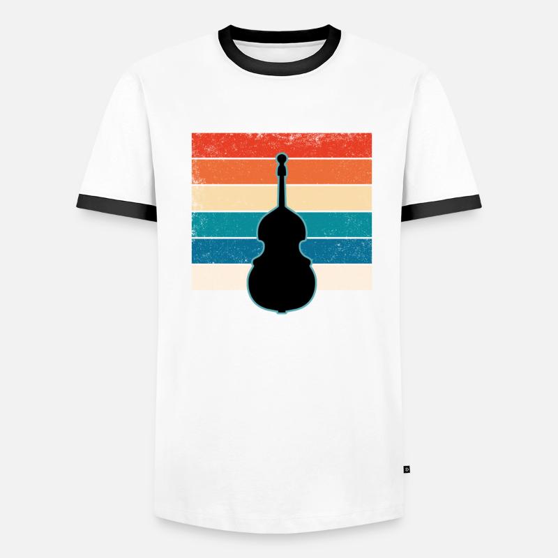 Contrebasse T-shirt contrasté Homme