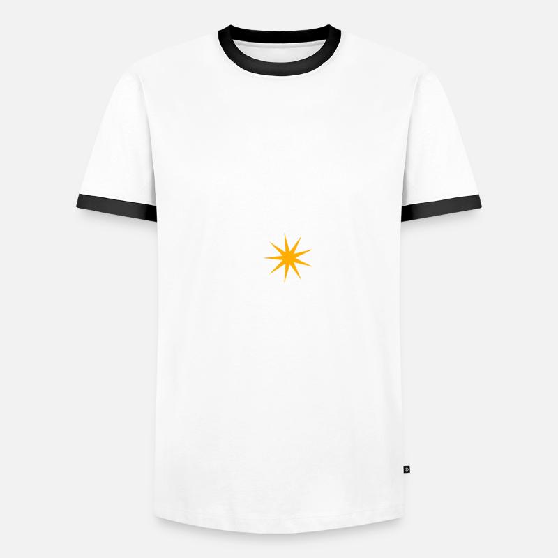 C’est mon devoir de jouer avec le feu T-shirt contrasté Homme