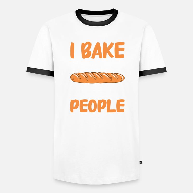 Baking Bread Bakery Bakery Bread Making Men's Ringer Shirt