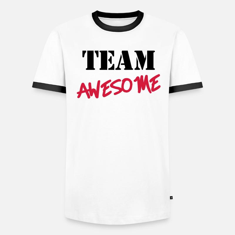 Team Awesome Men's Ringer Shirt