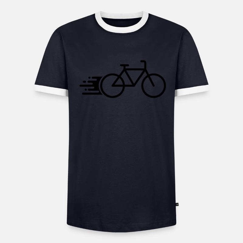 Vélo rapide T-shirt contrasté Homme