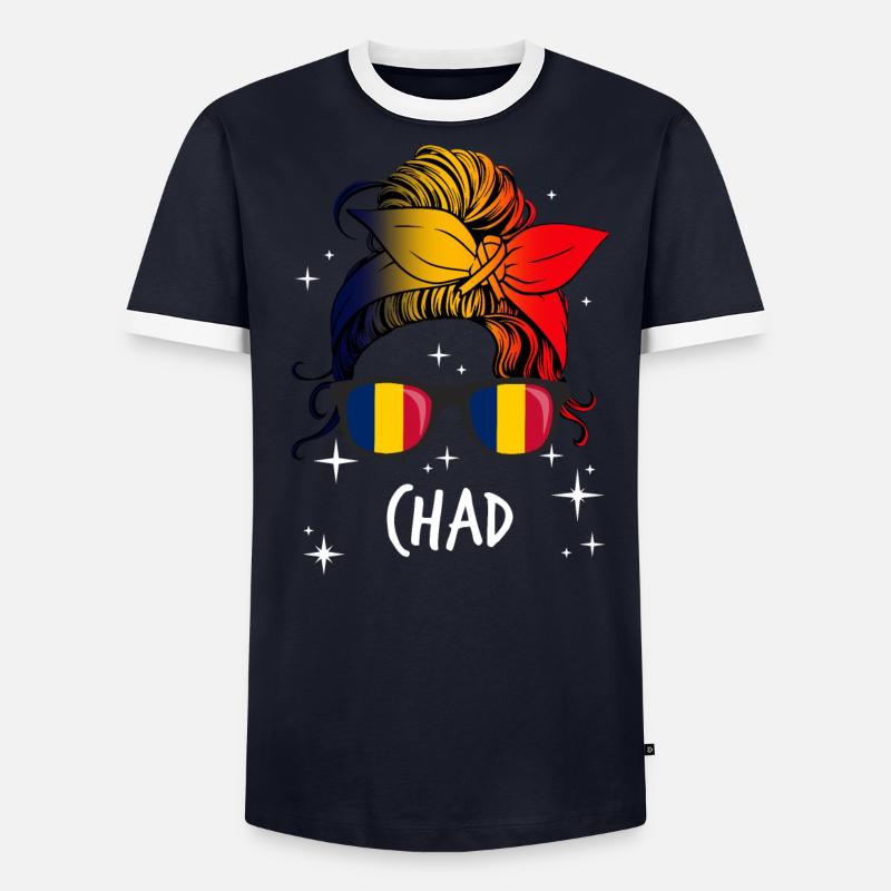 Tschad Männer Kontrast-T-Shirt
