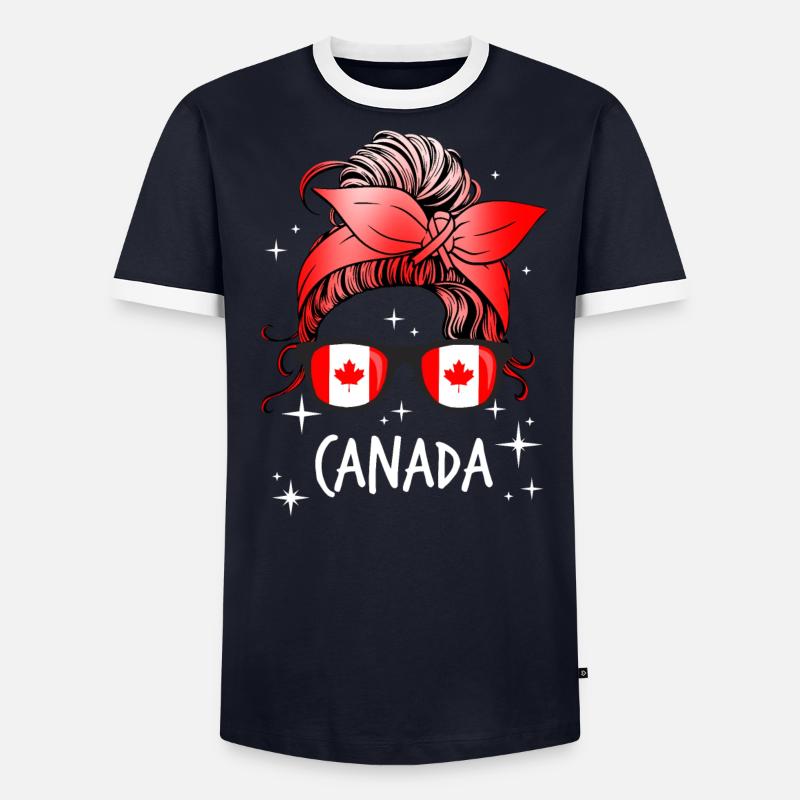 Canada T-shirt contrasté Homme