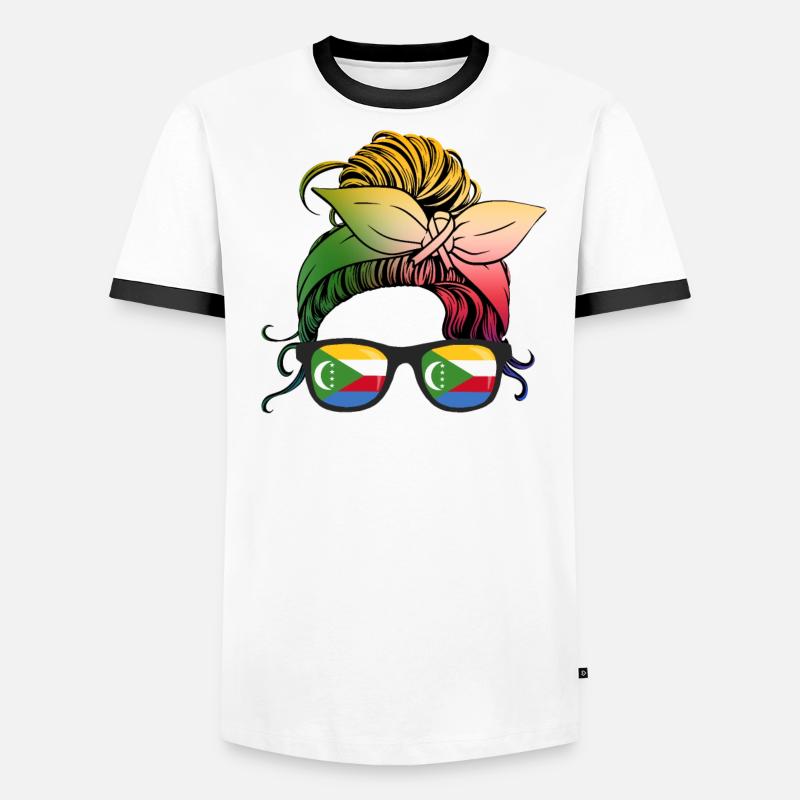 Comores T-shirt contrasté Homme