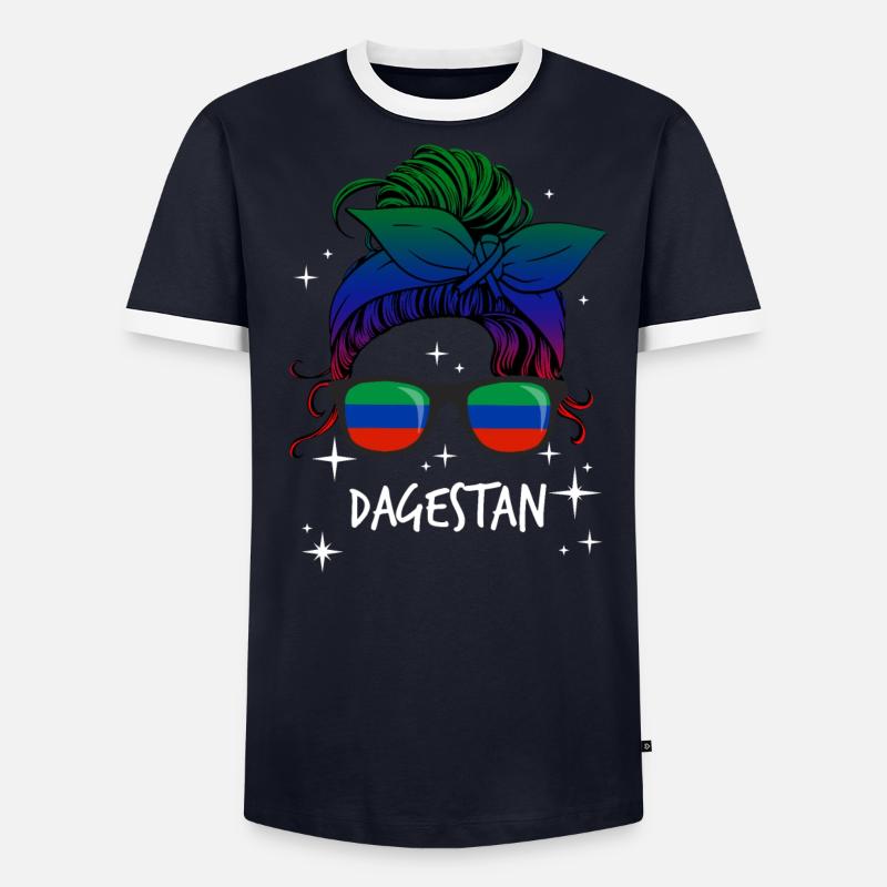 Daghestan T-shirt contrasté Homme