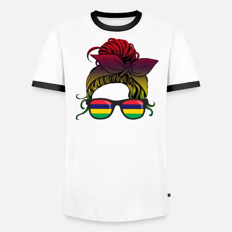 Mauritius Men's Ringer Shirt