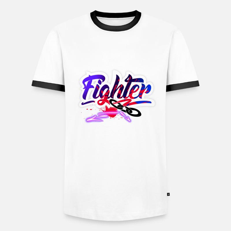 Fighter Männer Kontrast-T-Shirt