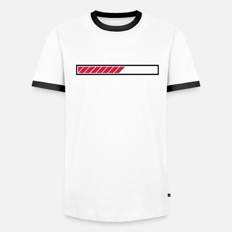 Loading loading bar bar Men's Ringer Shirt