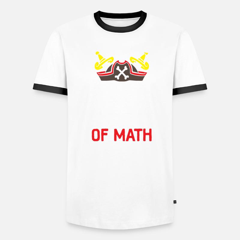 Taux Pi de Math Instructor Math Geek Pi Day T-shirt contrasté Homme