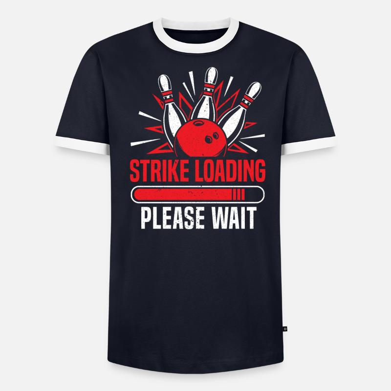 Strike Loading Bowling - Men's Ringer Shirt - undefined