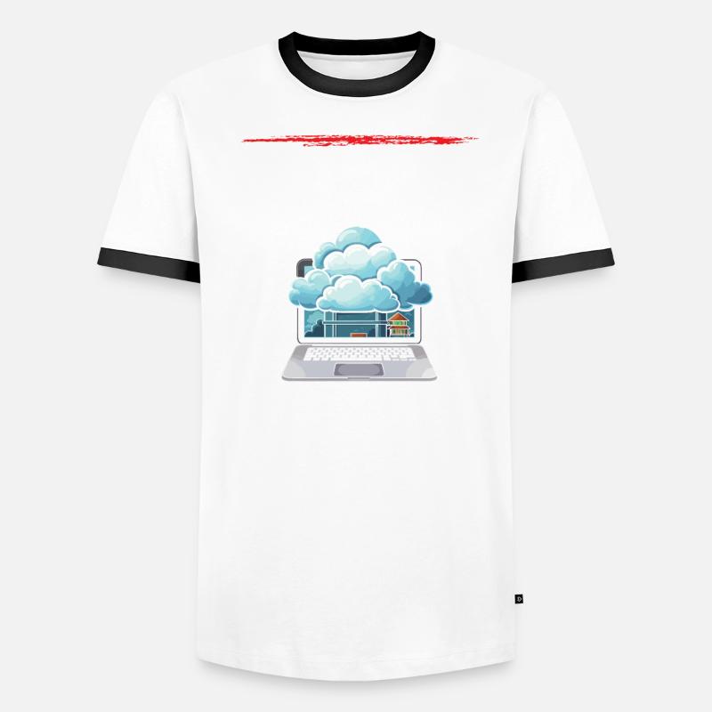 3d Animator Animate Key Frames Rendering Animation T-shirt contrasté Homme