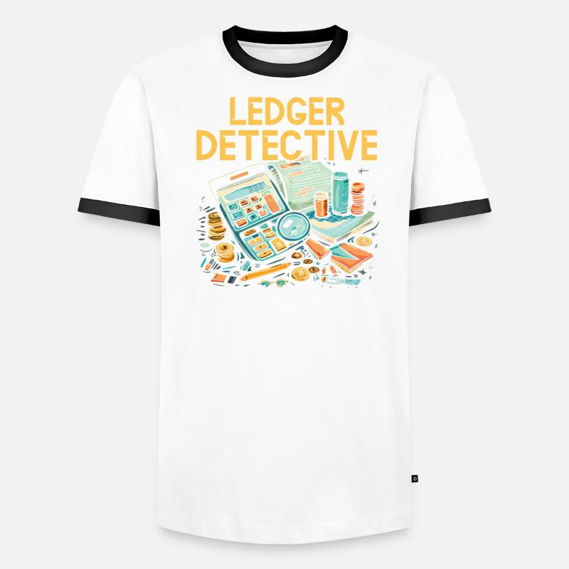 Juricomptable Profession Audit Comptabilité T-shirt contrasté Homme