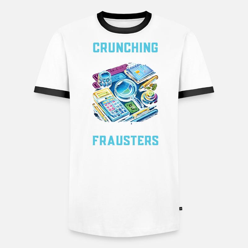 Juricomptable Profession Audit Comptabilité T-shirt contrasté Homme