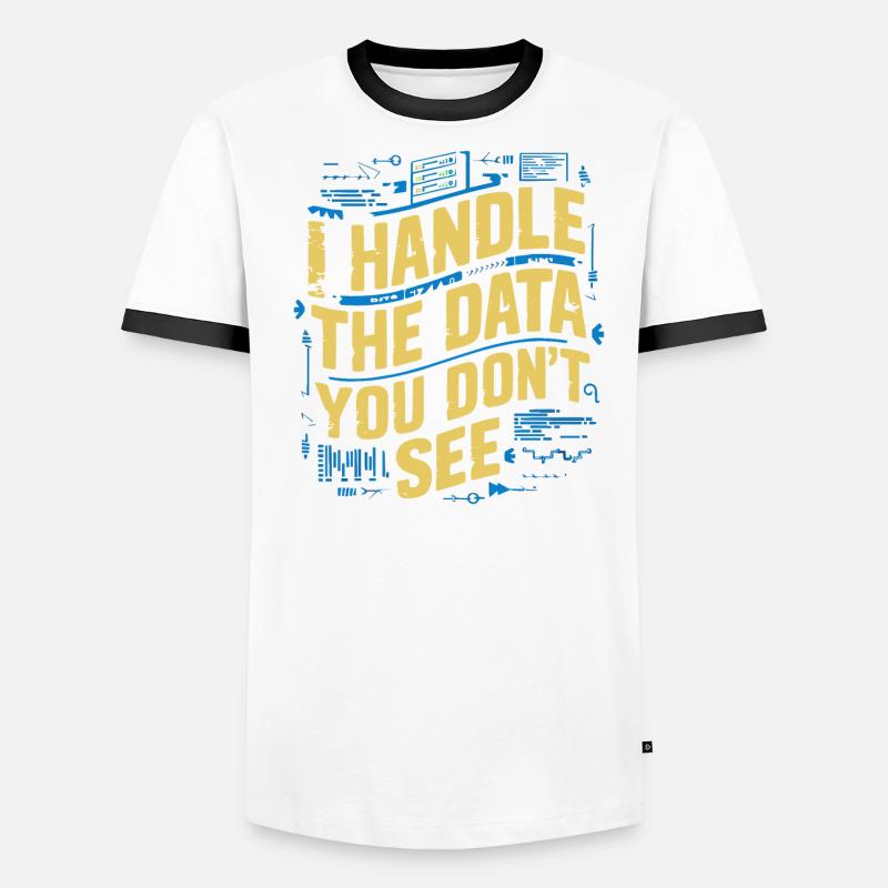 Programmeur logiciel de programmation backend T-shirt contrasté Homme