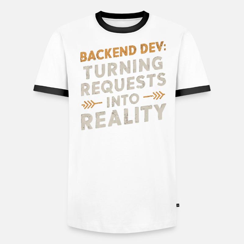 Programmeur logiciel de programmation backend T-shirt contrasté Homme