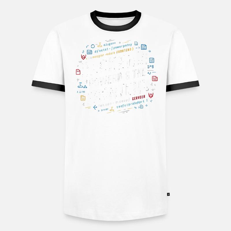 Programmeur logiciel de programmation backend T-shirt contrasté Homme