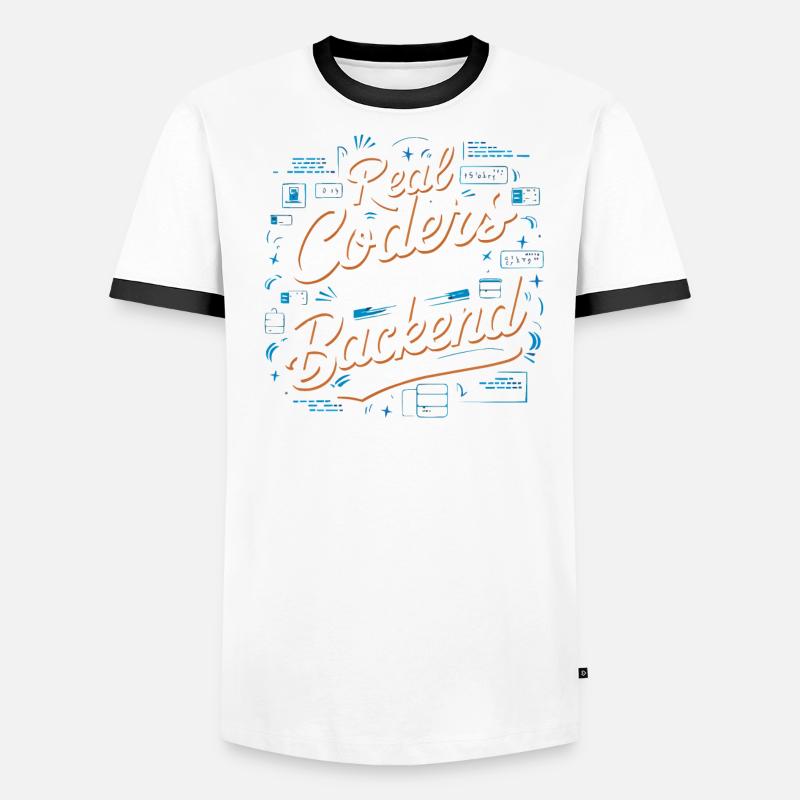 Programmeur logiciel de programmation backend T-shirt contrasté Homme