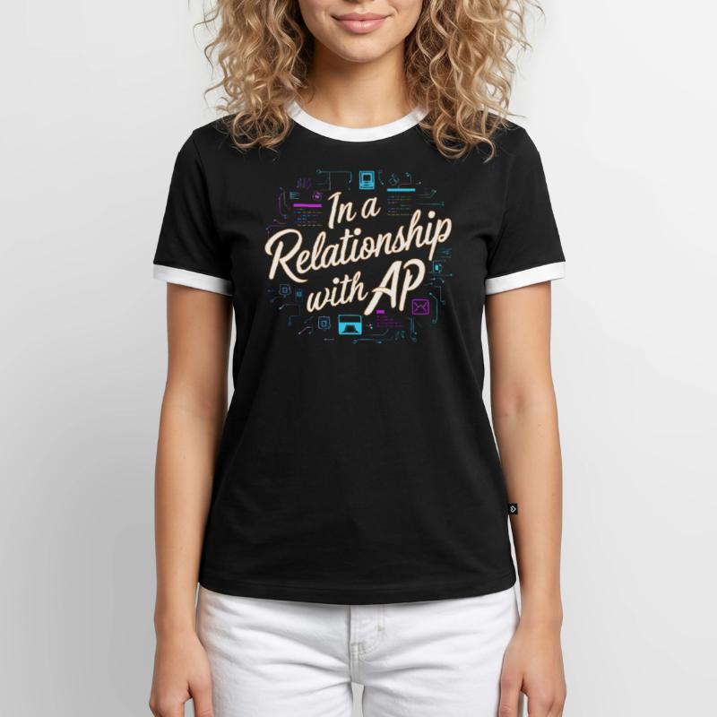 Backend-Entwickler Programmierung Softwareprogrammierer Männer Kontrast-T-Shirt