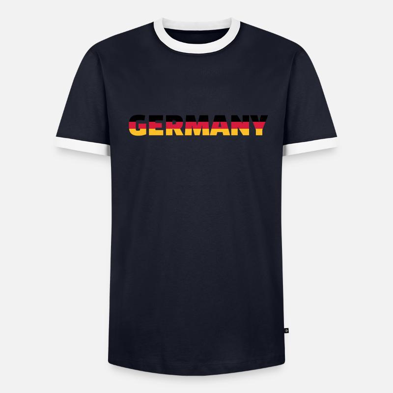 Germany Men's Ringer Shirt