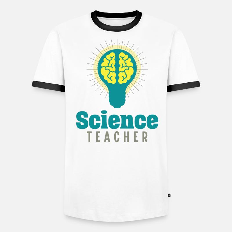 Prof De SVT Enseignant Professeur De Sciences T-shirt contrasté Homme