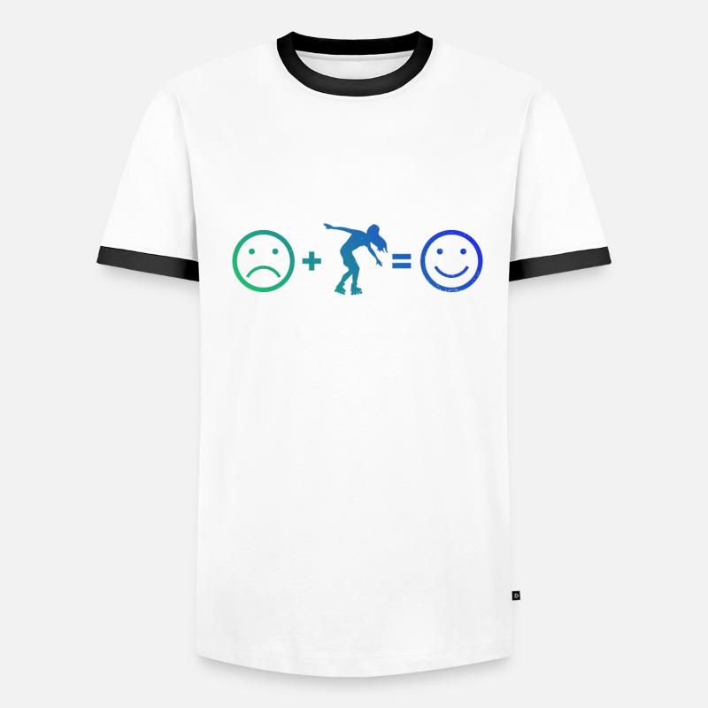 Roller Skates Roller Skating Roller Skating Men's Ringer Shirt