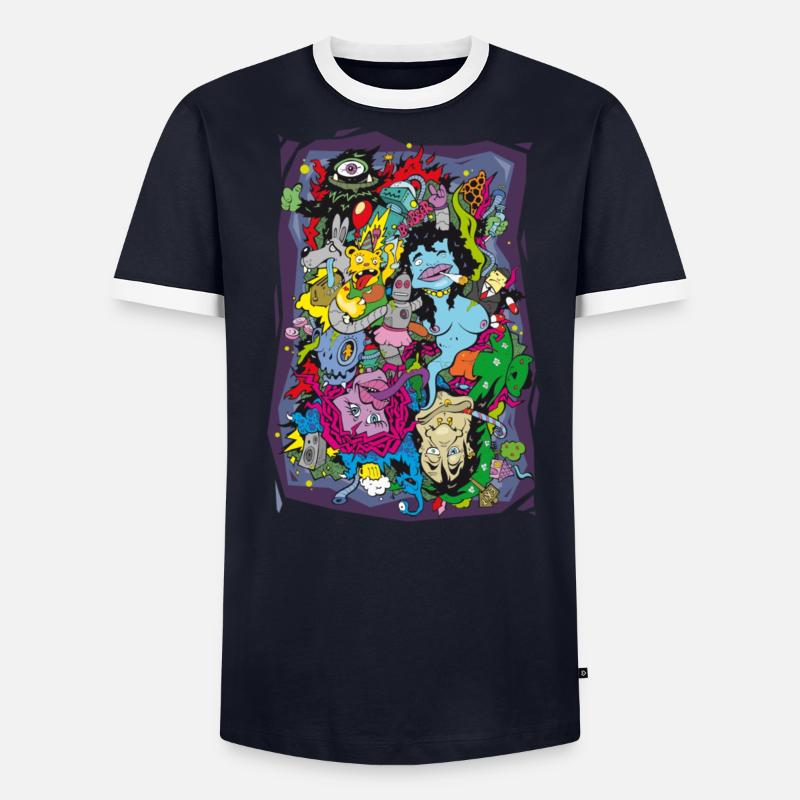 wack_party Männer Kontrast-T-Shirt