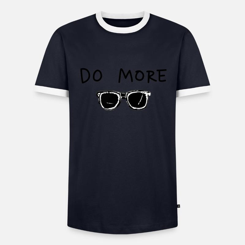 faire plus T-shirt contrasté Homme