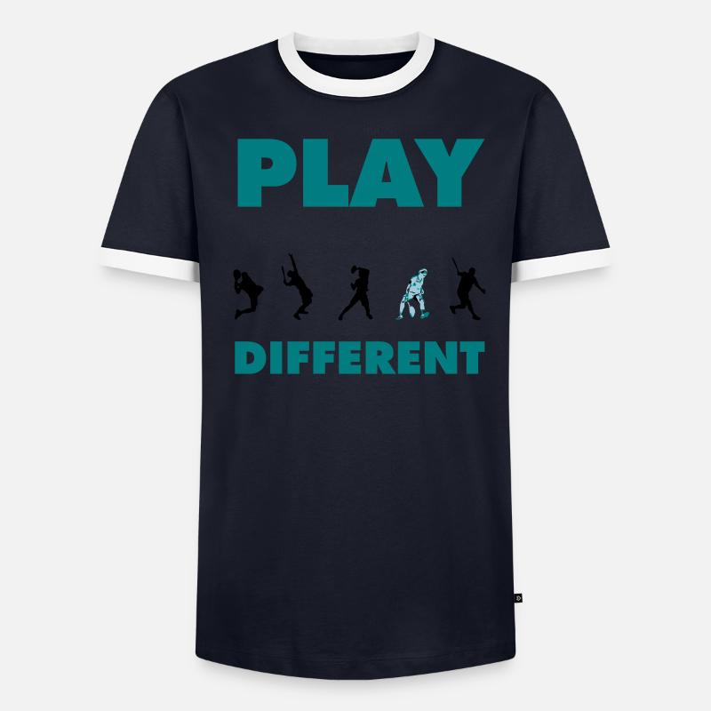 PLAY DIFFERENT Men's Ringer Shirt