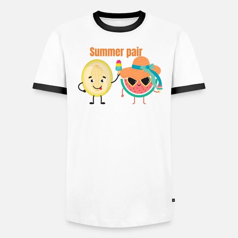 Summer summer pair Men's Ringer Shirt