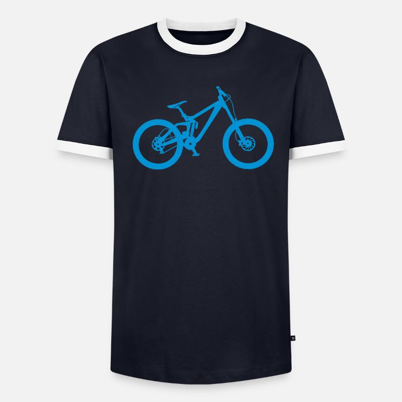 downhill T-shirt contrasté Homme