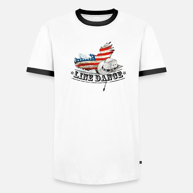 line dance Men's Ringer Shirt