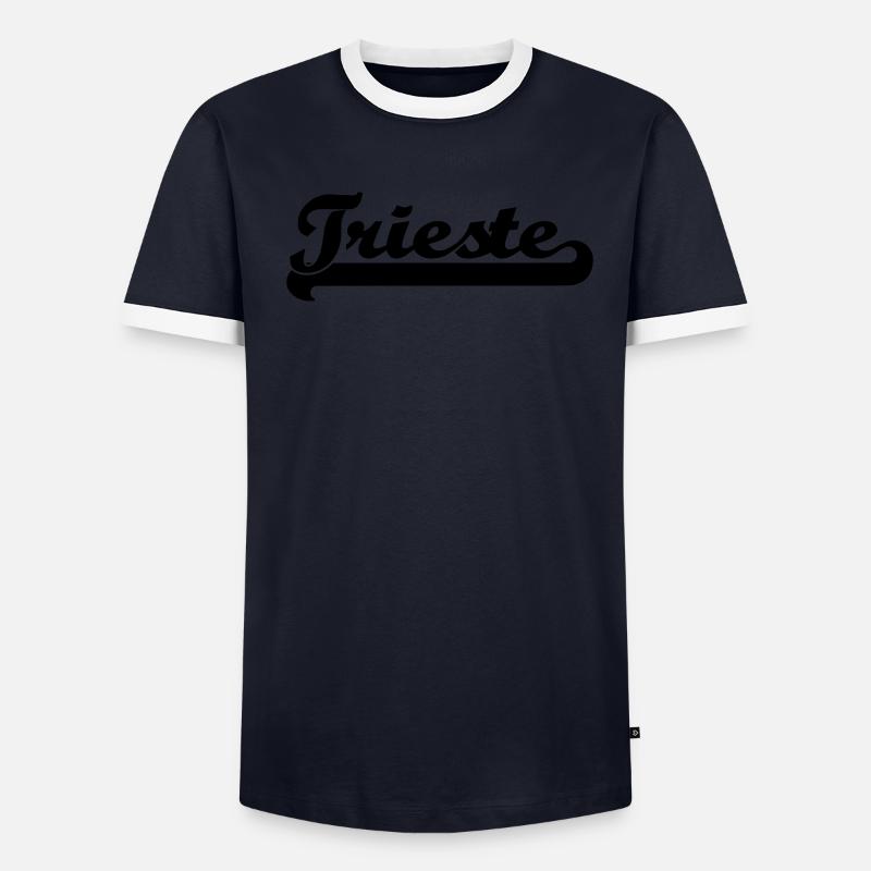 trieste writing Men's Ringer Shirt