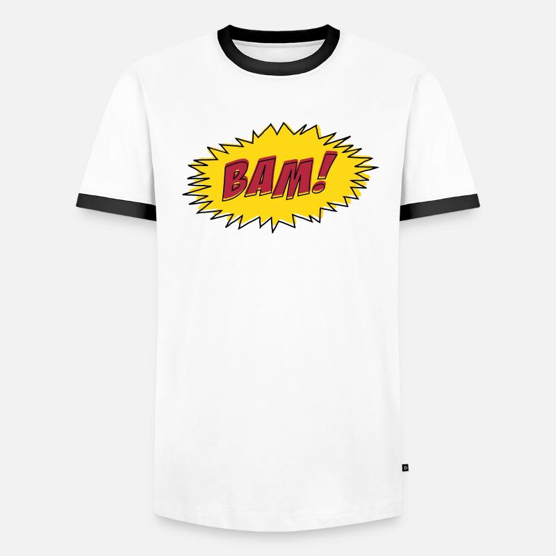 Comic Book BAM! Men's Ringer Shirt